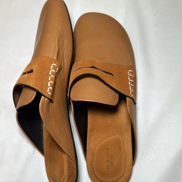 Ansley Leather slides - Picture 6 of 8